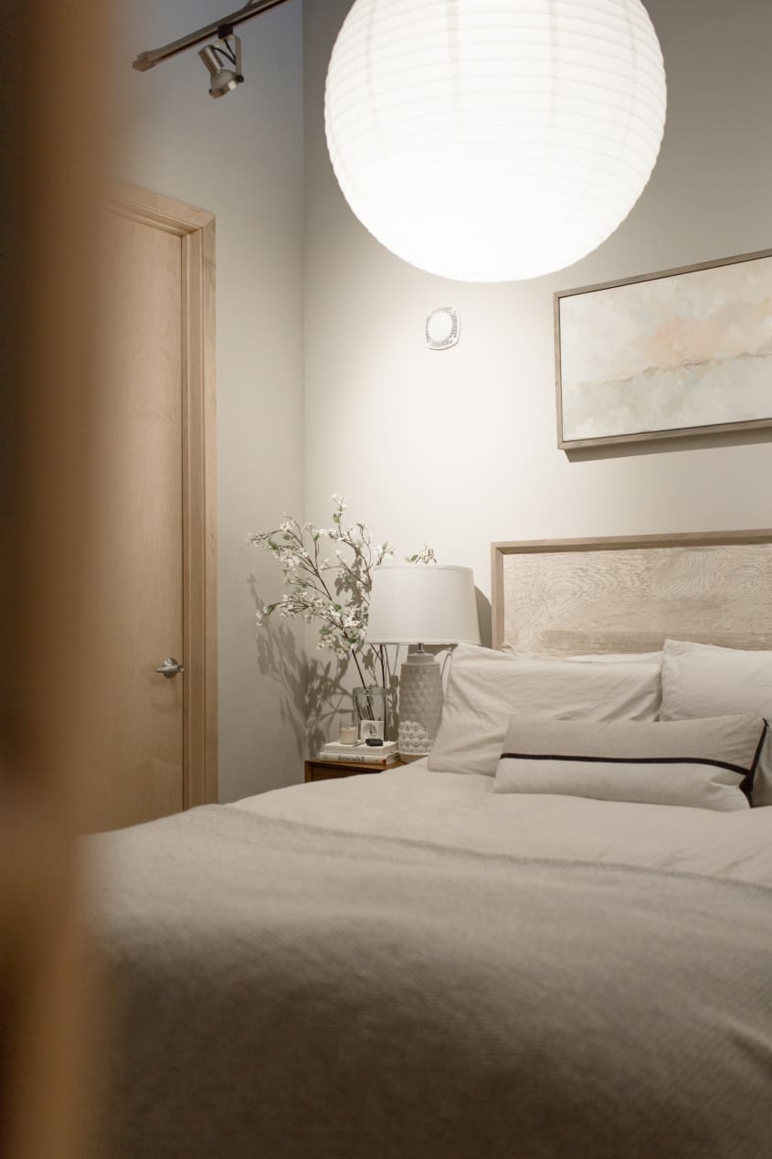 HandPainted Nature Wall Mural Decor Idea Apartment Therapy